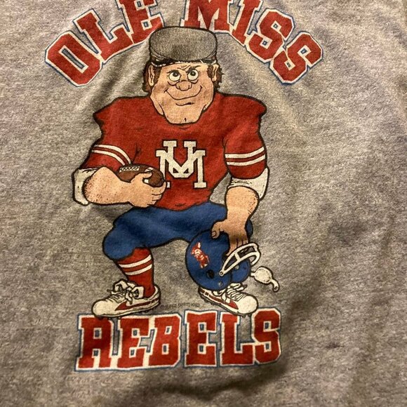Vintage Ole Miss Rebels youth medium Tshirt - Picture 7 of 7
